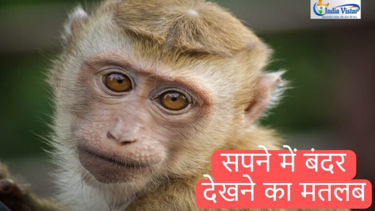 सपने में बंदर को भागते हुए देखना