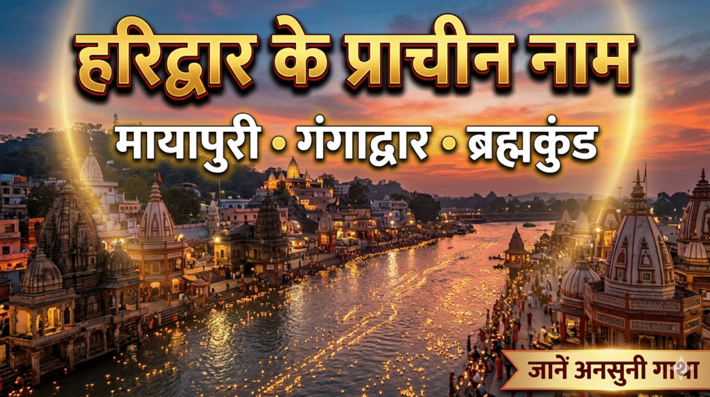 हरिदव्रा के प्राचीन नाम