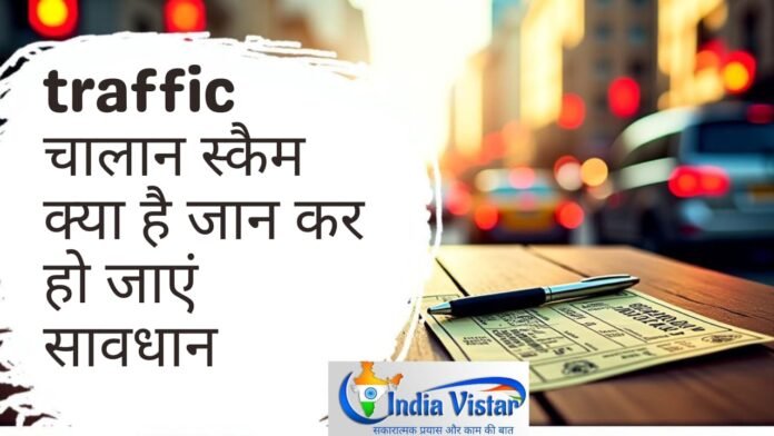 delhi traffic chalan