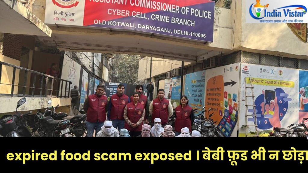 Expired imported food racket in India