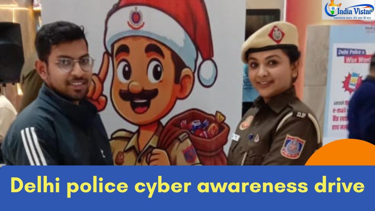 त्योहारी सीजन में साइबर ठगी से बचाव: दिल्ली पुलिस का 15 जिलों में सिटीवाइड साइबर अवेयरनेस अभियान