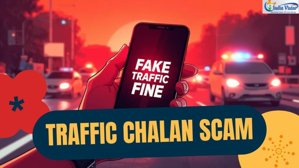 fake traffic challan scam