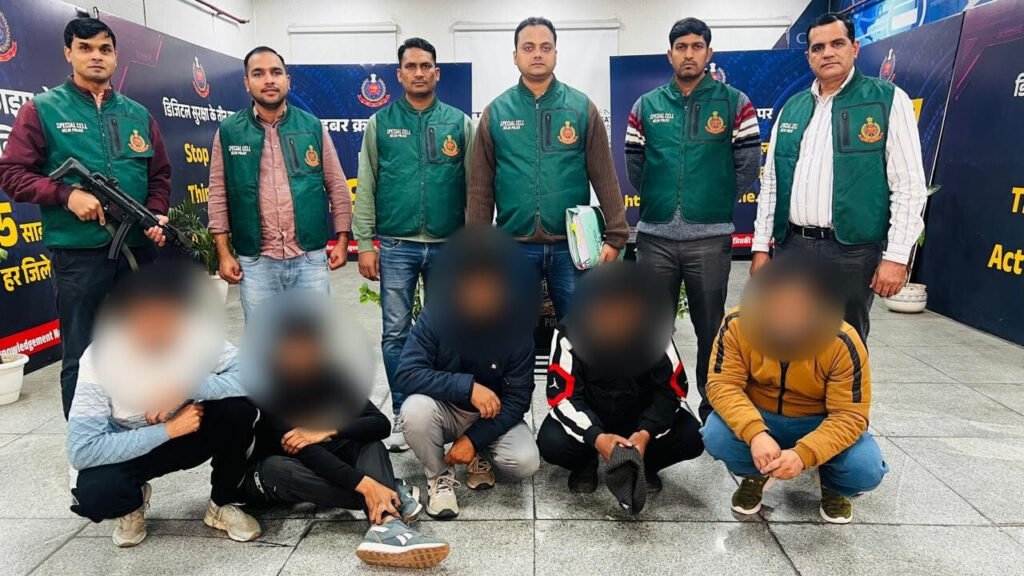 Digital Arrest Scam busted by Delhi Police IFSO with international cyber gang links