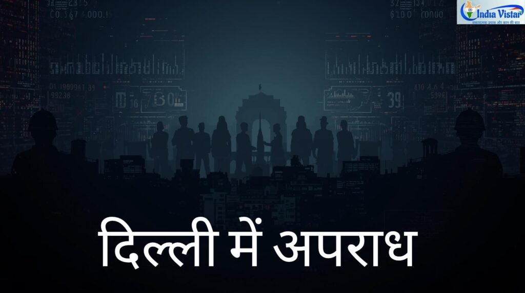 प्रतिकात्मक इमेज। दिल्ली अपराध आंकड़े 2023 से 2025 का विश्लेषण