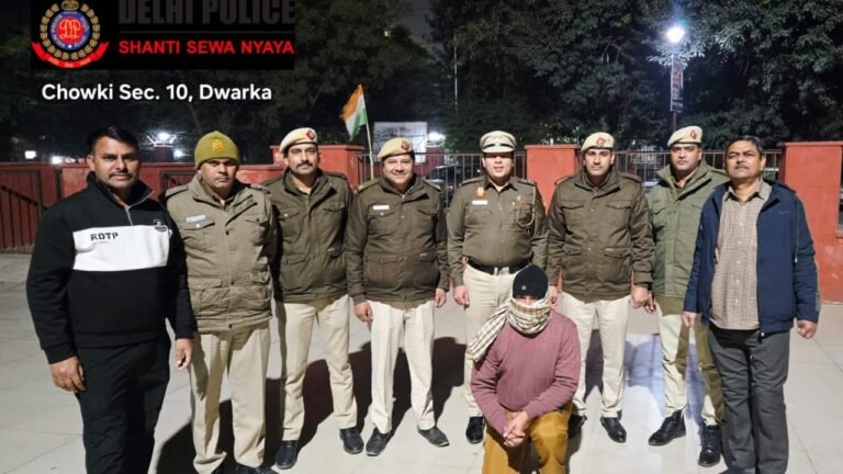 दिल्ली पुलिस द्वारा पीलीभीत टाइगर रिज़र्व के पास वाहन धोखाधड़ी के आरोपी की गिरफ्तारी