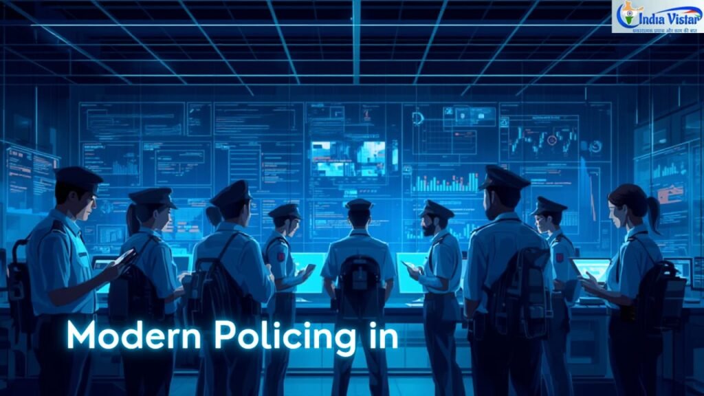 भारत में साइबर मोड में काम करता आधुनिक पुलिस थाना
