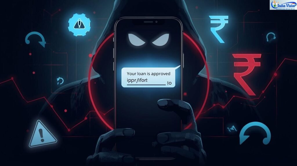 लोन ऑफर टेक्सट मैसेज फ्राड अलर्ट