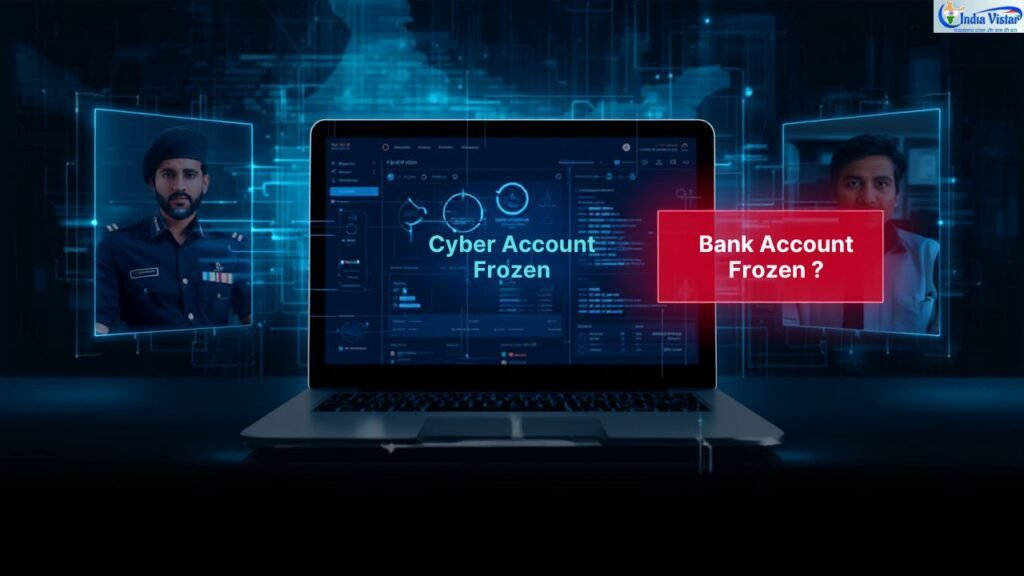 GRM portal NCRP bank account freeze complaint process India dashboard cyber crime help