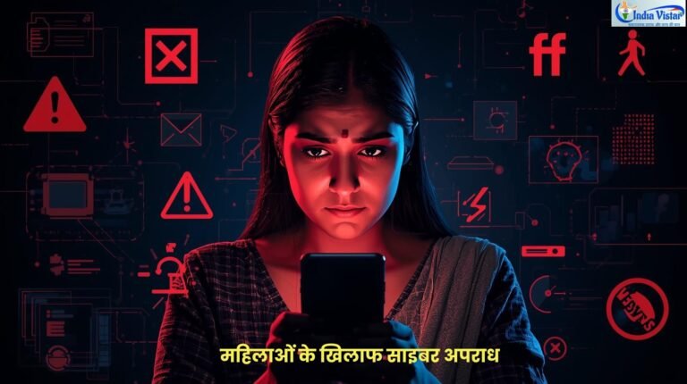 महिलाओं के खिलाफ बढ़ते साइबर अपराध 2025 भारत रिपोर्ट डिजिटल सुरक्षा