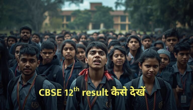 CBSE 12ूप का रिजल्ट कैसे देखें
