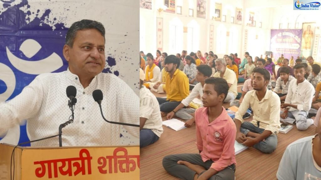 प्रातःकाल में अध्ययन का महत्व बताते हुए डा. अरूण जायसावल