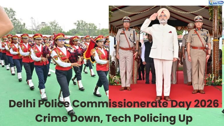Delhi Police Commissionerate Day 2026 Ceremonial Parade at New Police Lines Delhi