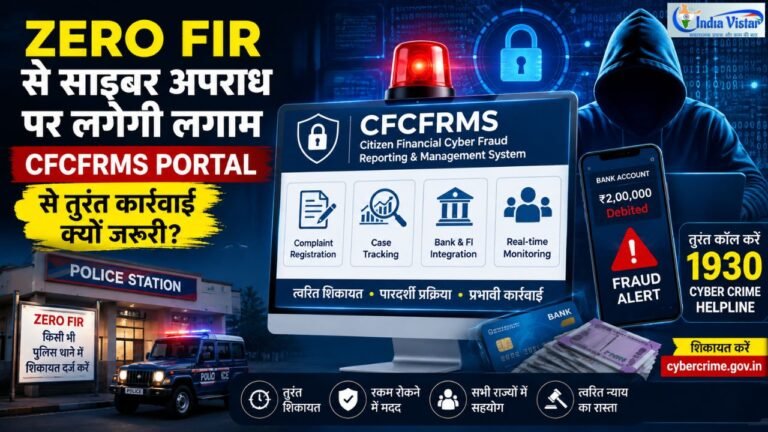 Zero FIR और CFCFRMS से वित्तीय साइबर अपराध पर कार्रवाई
