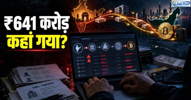 ऑनलाइन फ्रॉड के ₹641 करोड़ को म्यूल खातों और क्रिप्टो के जरिए विदेश भेजने का सांकेतिक चित्र