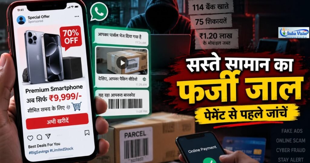 सोशल मीडिया पर फर्जी विज्ञापन से ठगी और सस्ते iPhone scam की चेतावनी