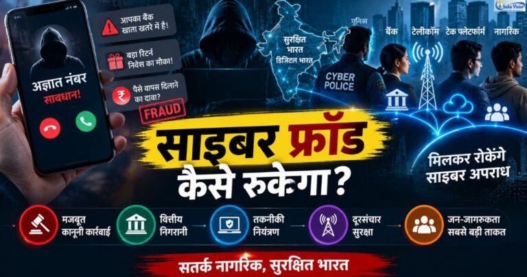 साइबर फ्रॉड कैसे रोकें बैंक पुलिस DoT और नागरिक की भूमिका