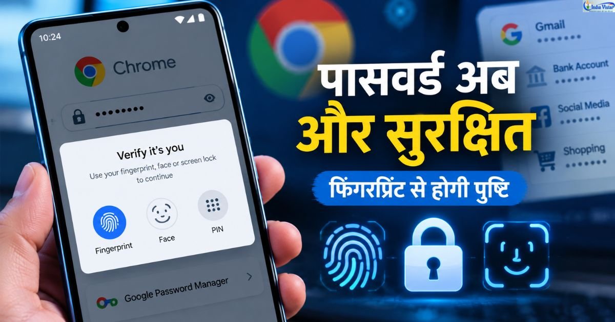 Chrome में सेव पासवर्ड को ऐसे रखें सुरक्षित, फोन खुला होने पर भी काम आएगा ये सुरक्षा फीचर